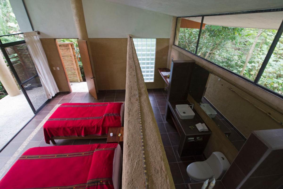 Canto De La Selva Jungle Lodge Selva Lacandona Chiapas Galaxia Exterior photo